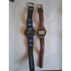 2 Digital Vintage Timex Mens Watches